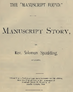 Resultado de imagen de manuscrito spaulding